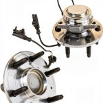 Detroit Axle Wheel Bearing Hub ABS Front 2WD-0