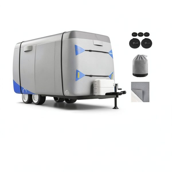 Fiberglass Trailer Cover GLOPDA Heavy Duty UV-6