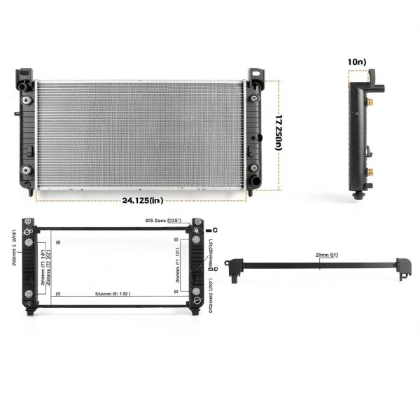 Autoexact 0472 Radiator for Chevy Gmc Cadillac-8