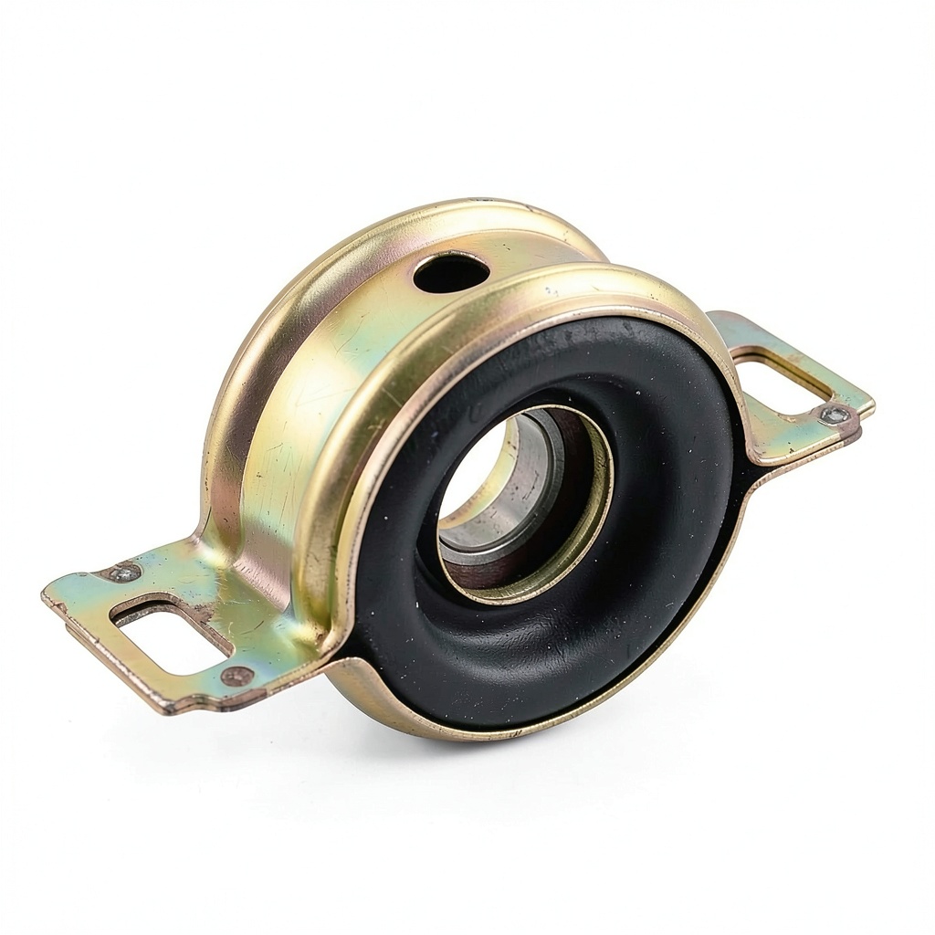 Installing Drive Shaft Center Bearing Czsmbt Corrosion Guard on a wooden workbench