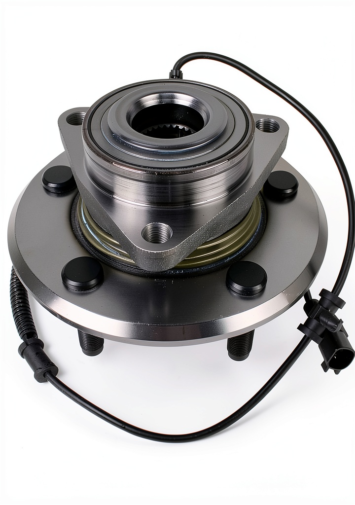 Autoround wheel hub assembly installed on a Dodge Ram front axle