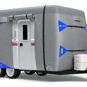 Fiberglass Trailer Cover GLOPDA Heavy Duty UV-0
