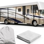 HFKJway 210D Oxford Gray Camper Cover 5m‑13m Universal RV Trailer-0
