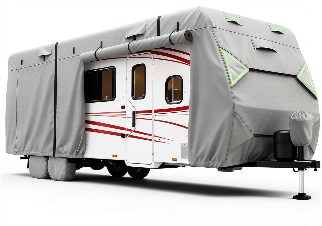Grey RV Cover by Jack Boss
