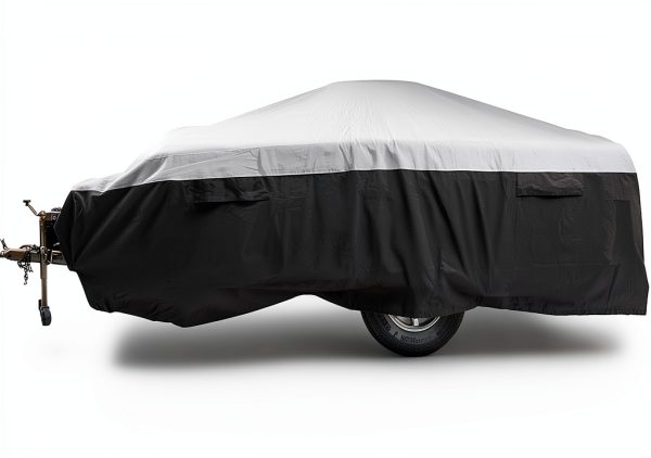 Camco RV Cover Dark Gray Waterproof Full Body-0