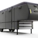 RVMasking 5th Wheel Cover Dark Gray 7‑Layer Waterproof 23‑40 ft-0