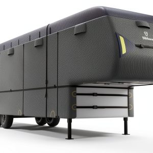 RVMasking 5th Wheel Cover Dark Gray 7‑Layer Waterproof 23‑40 ft-0