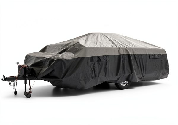 Camco RV Cover Dark Gray Waterproof Full Body-1