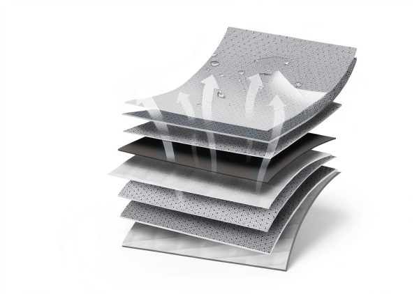 DenForste Grey Non-Woven RV & Trailer Cover Fits 27-30 ft-1