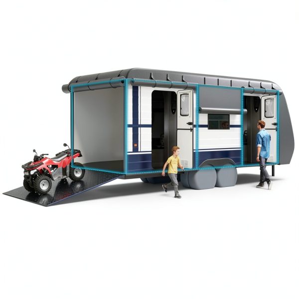 RVMasking RV Waterproof Cover 600D Oxford Fabric-3