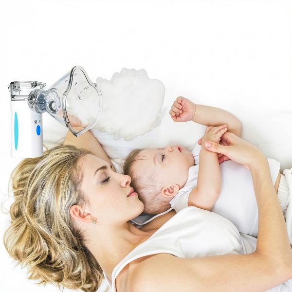 Ultrasonic Nebulizer - Nebulizers, Rechargeable Nebulizer Machine for Adults and Kids, Portable Nebulizer with Two Modes & Self-Cleaning Function for Breathing Problems-6