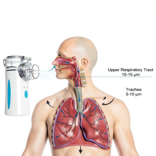 Ultrasonic Nebulizer - Nebulizers, Rechargeable Nebulizer Machine for Adults and Kids, Portable Nebulizer with Two Modes & Self-Cleaning Function for Breathing Problems-1