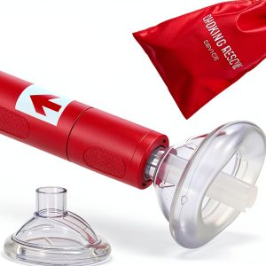 Heimlich Assistant Rescue Bag by KaraMuizi - Family Use with 2 Masks-0