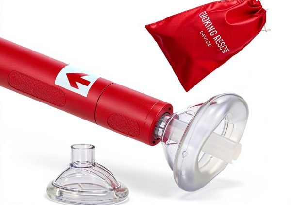 Heimlich Assistant Rescue Bag by KaraMuizi - Family Use with 2 Masks-0